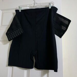 Plus High Waist Shapewear Shorts